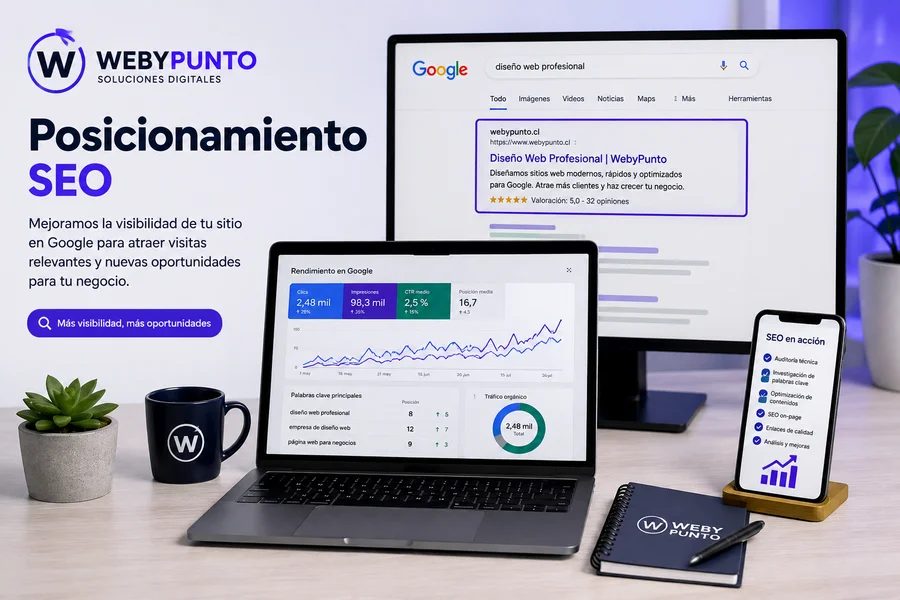 Posicionamiento SEO en Google | WebyPunto