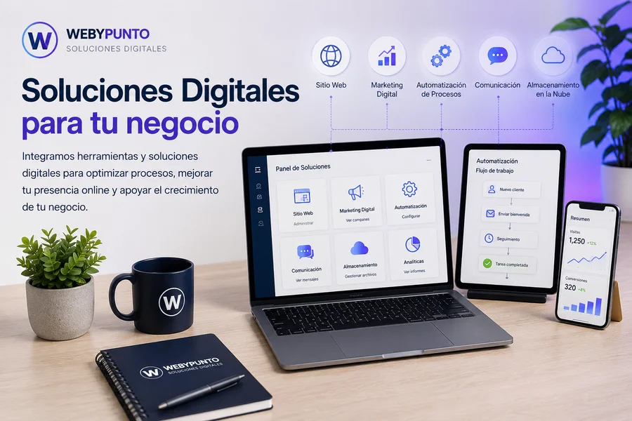 Soluciones digitales para negocios | WebyPunto